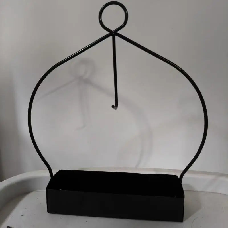 Modern Iron Coil Incense Holder Burner Frame – 4 Colors Incense Coil Holder Qme 2 Black