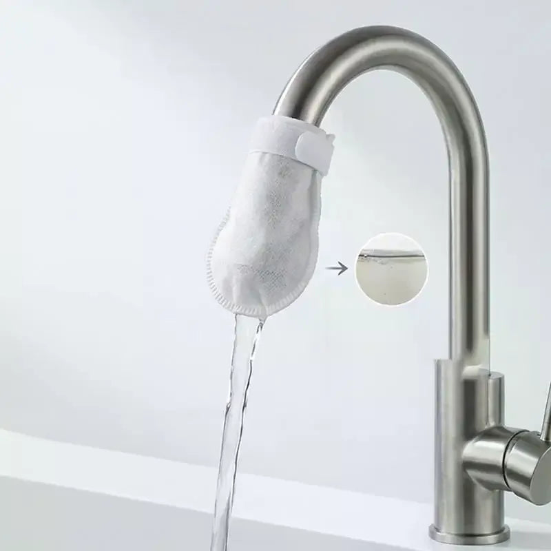 Tap Water Faucet Filter Cotton – Anti-Splash, Filters Rust & Scale Faucet Filter Insert Qme