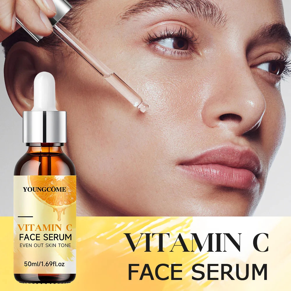 YOUNGCOME Vitamin C Face Serum – Brighten & Hydrate Skin Face Serum Qst