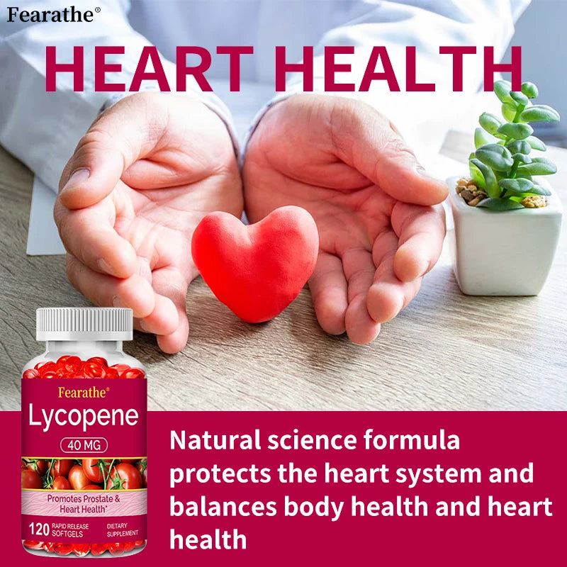 VITALXTRA Lycopene 40mg Softgels – Antioxidant & Immune Support Antioxidant Supplement Qst