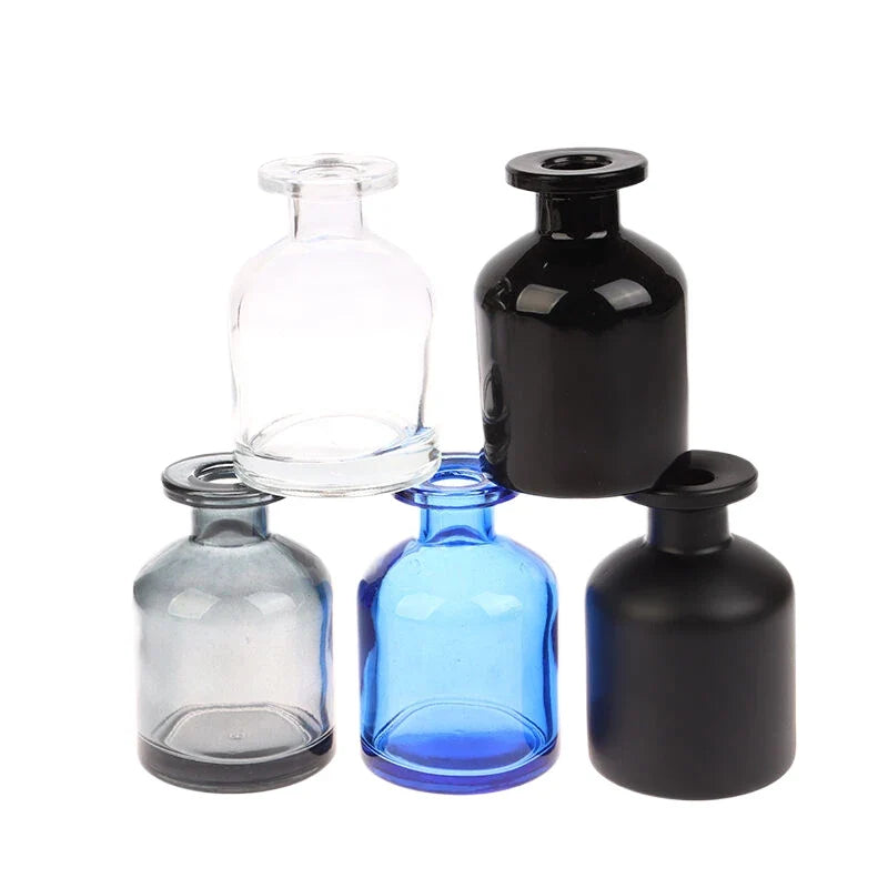 Glass Reed Diffuser Bottle with Rattan Sticks – 100ml Set Reed Diffuser Set Qme