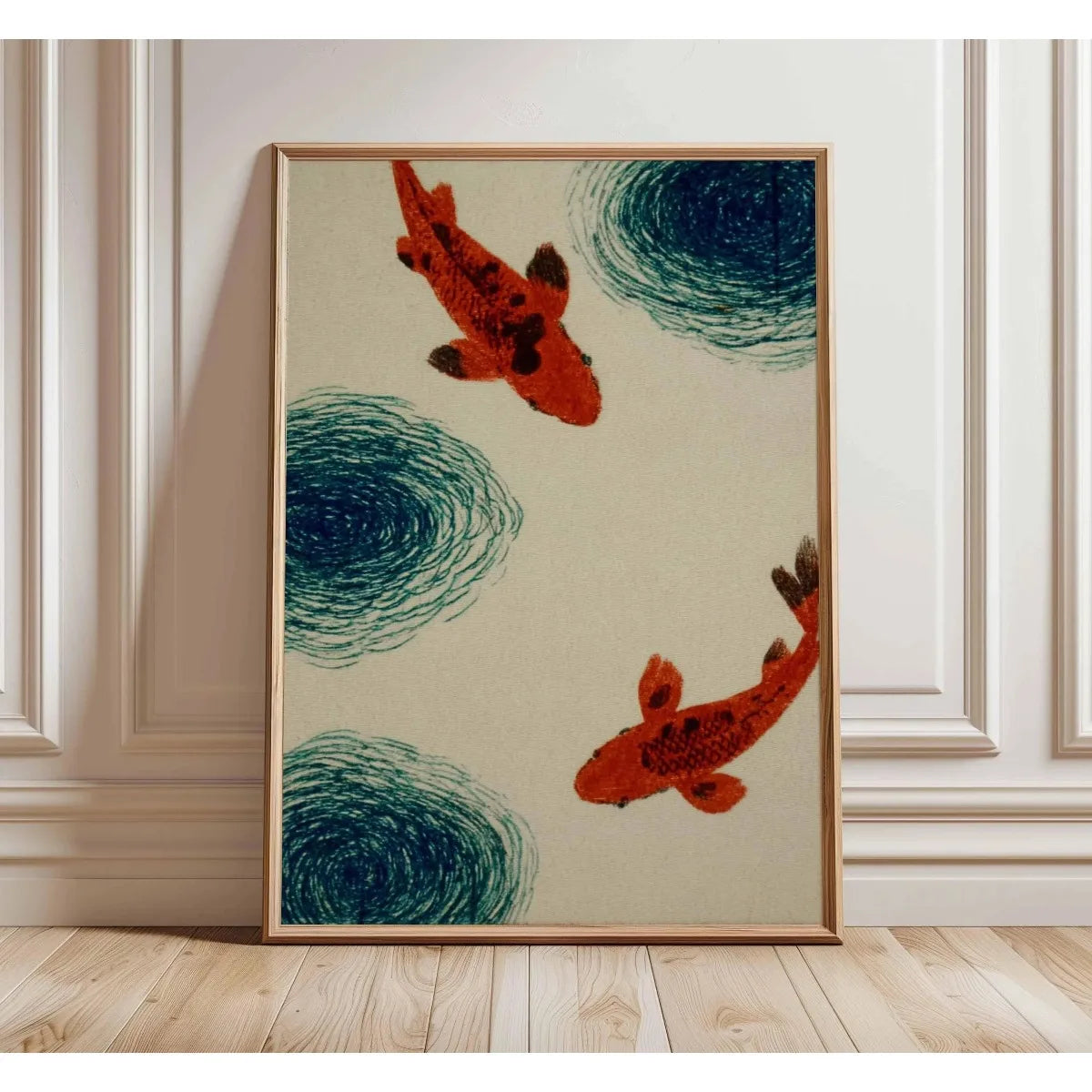 Japanese Retro Bonsai Canvas Print | Ukiyo-e Botanical Wall Art Canvas Wall Art Qst VA1478 20x30cm Unframed