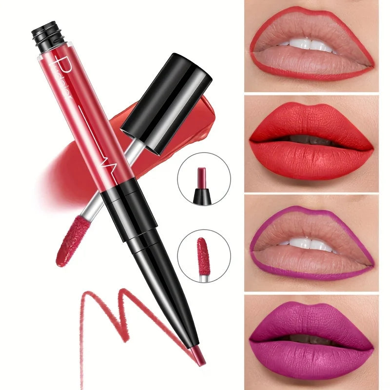 Waterproof Lip Liner – High Pigment, Smooth & Long-Lasting Lip Liner Pencil Qme