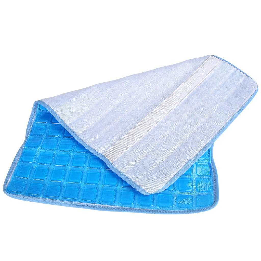 Gel Cooling Mat Cushion – Soft, Foldable & Reusable | 58x40cm Gel Cooling Cushion Qme