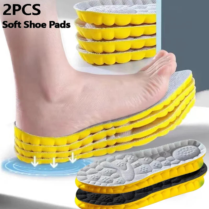 Memory Foam Sport Insoles – Breathable Cushioned Shoe Pads Sport Shoe Insoles Qme