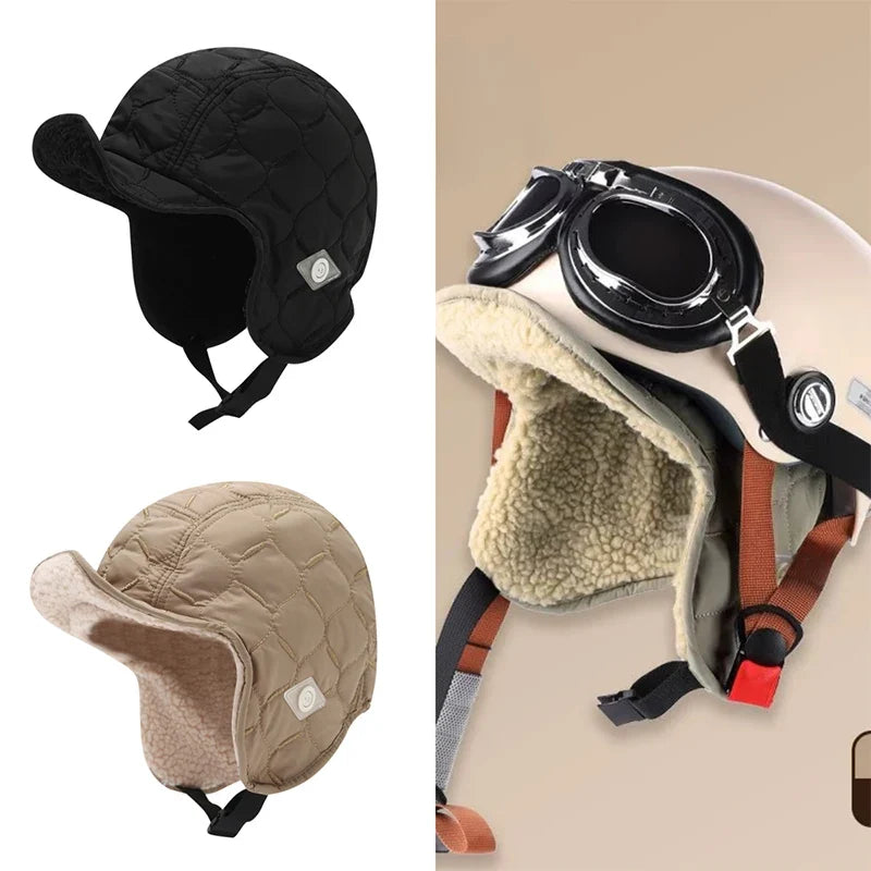 Winter Trapper Aviator Earflap Hat – Waterproof Unisex Winter Earflap Hat Qme