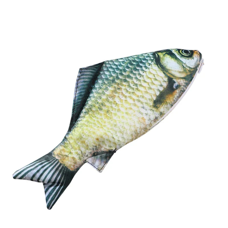 Novelty Salted Fish Pencil Case – Large Capacity Pencil Pouch Novelty Pencil Case Qme