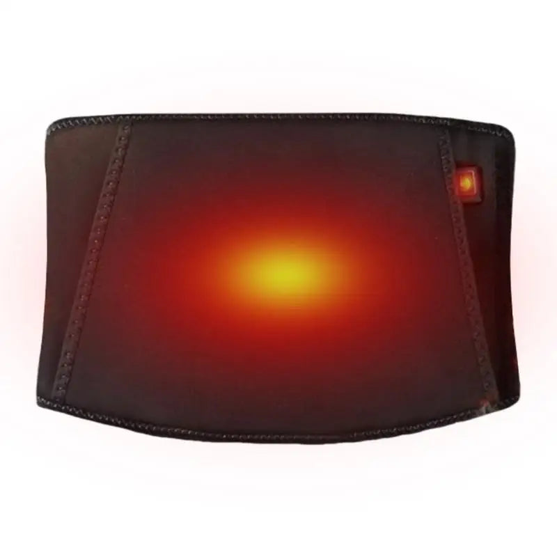 USB Heated Waist Belt with Red Light & Hand Pocket | 3 Levels Heated Waist Belt Qme