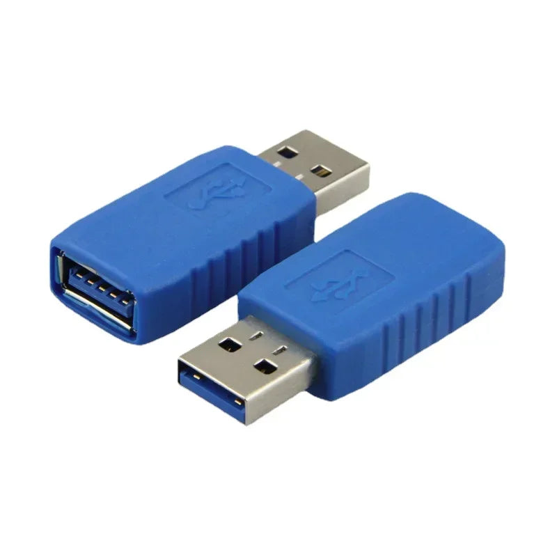 USB 3.0 Male to Female Extender Adapter | Type-A Coupler USB Extender Adapter Qme 5pcs