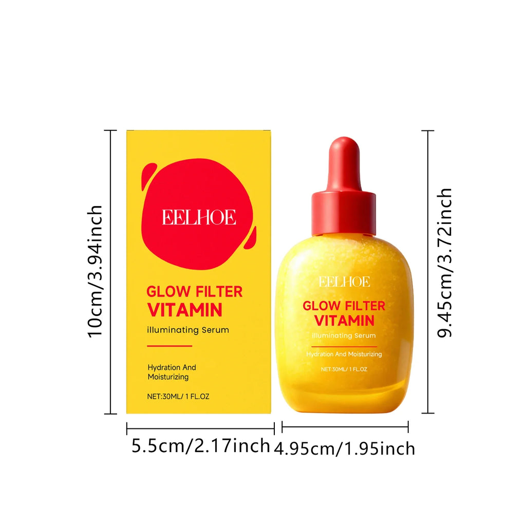 Vitamin C Illuminating Serum – Brightening Hydrating Facial Brightening Face Serum Qme
