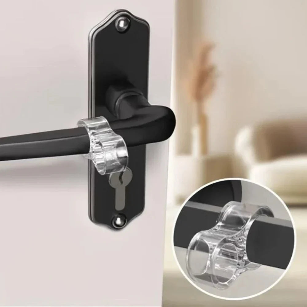 Silicone Cabinet Handle Protection Pads | Clear Anti-Collision Stoppers Door Handle Bumper Pads Qme