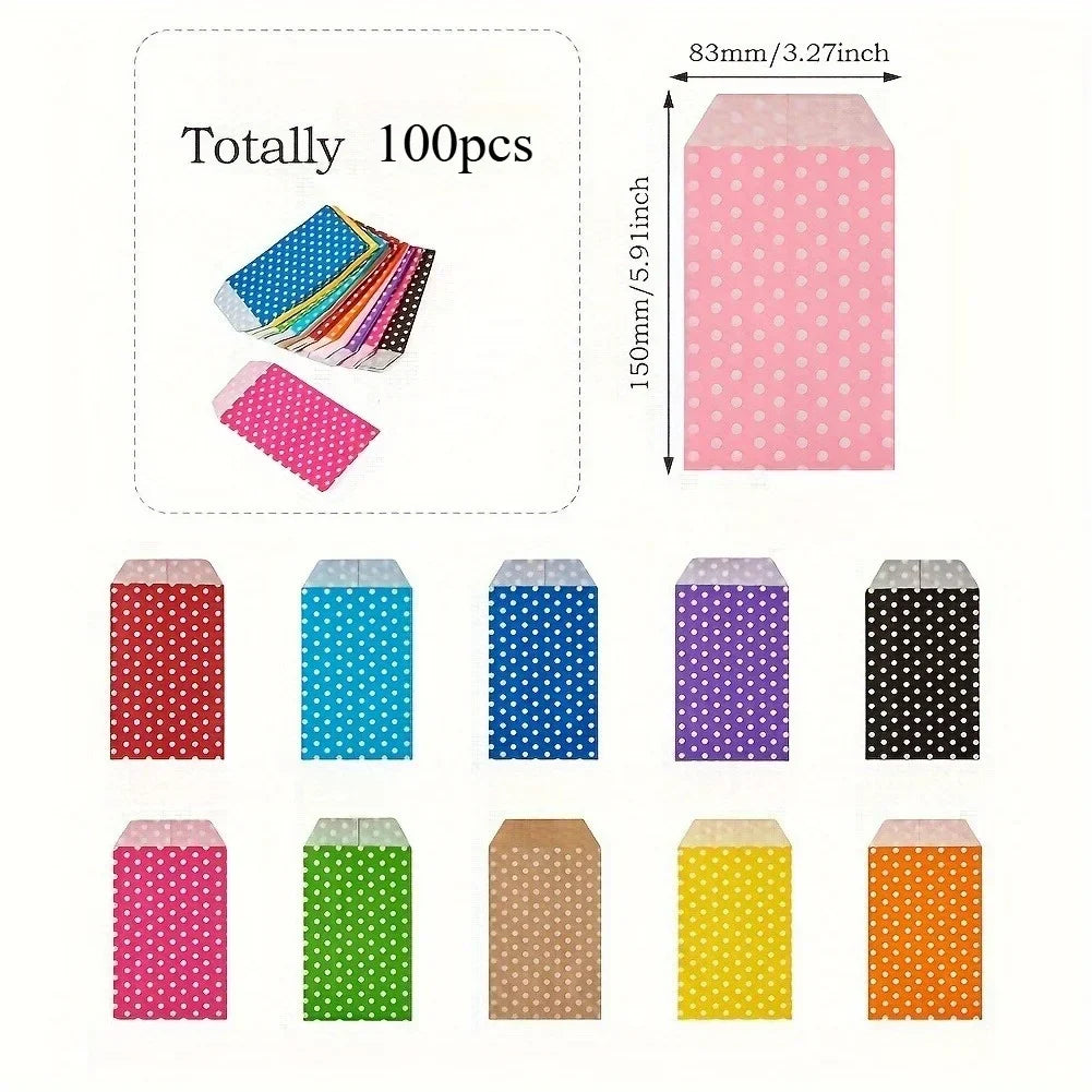 White Polka Dot Paper Gift Bags No Handle – Party & Wedding Paper Gift Bags Qme