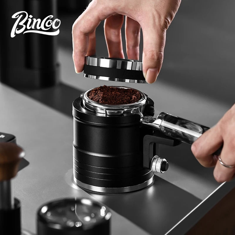 Bincoo Aluminum Coffee Tool Stand – 51/58mm Tamping Base & Rest Coffee Tool Stand Qst