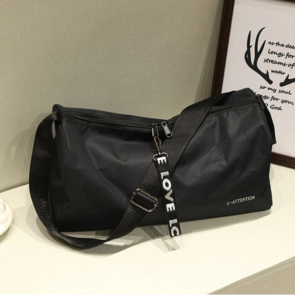Portable Nylon Gym Bag – Multifunction Sport Storage Bag Gym Sport Bag Qme