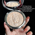 Qme 3-Shade Face Highlighter Palette – Waterproof Natural Glow Face Highlighter Palette Qme 02