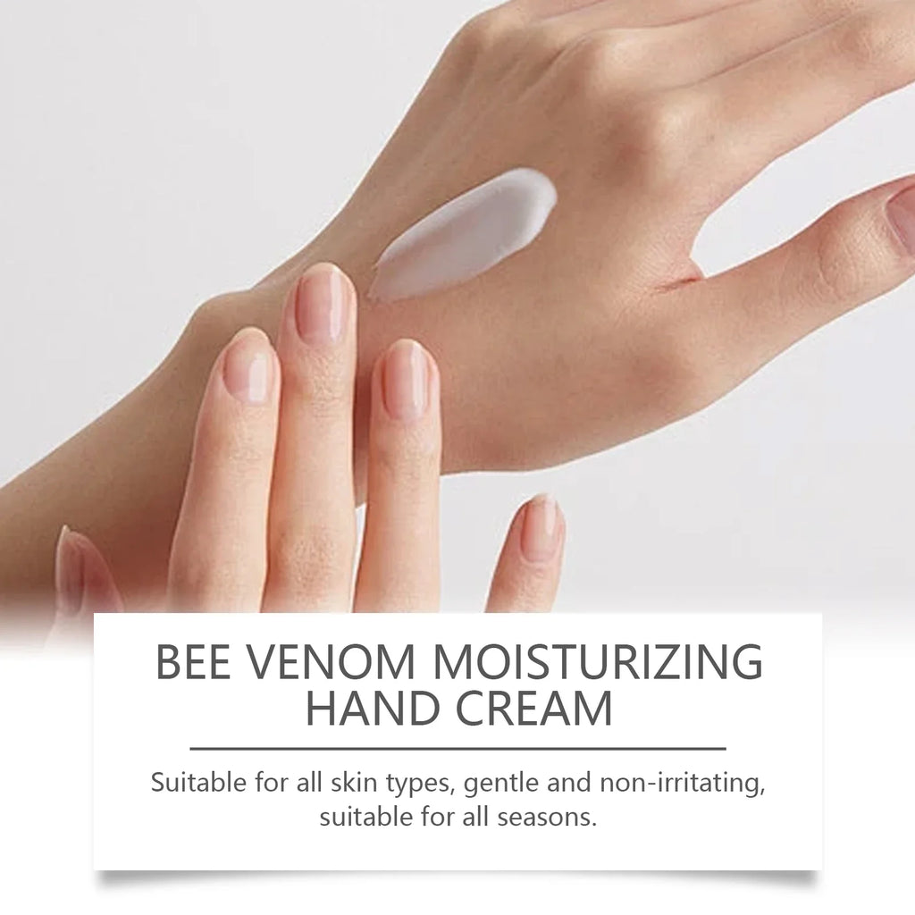 Bee Venom Hand Cream – Deep Moisture, Non-Greasy Formula Moisturizing Hand Cream Qme