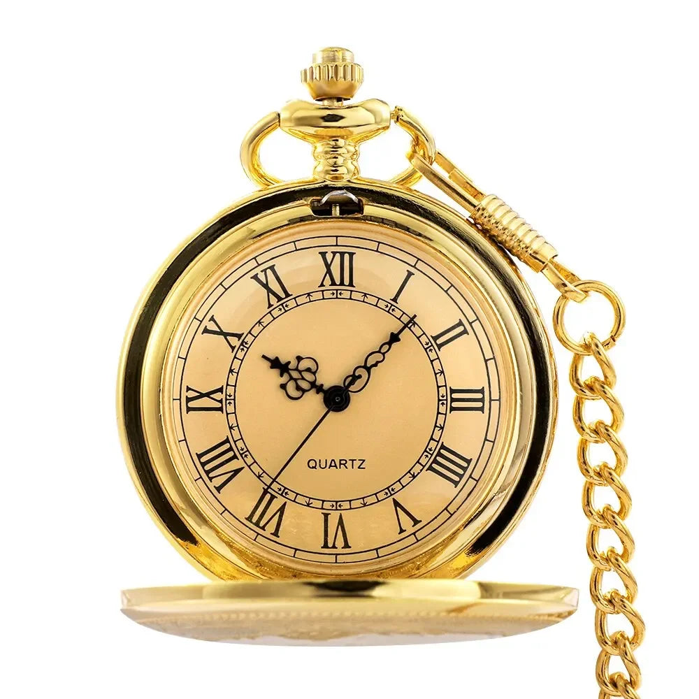 Antique Steampunk Quartz Pocket Watch – Men & Women Pocket Watch Qme