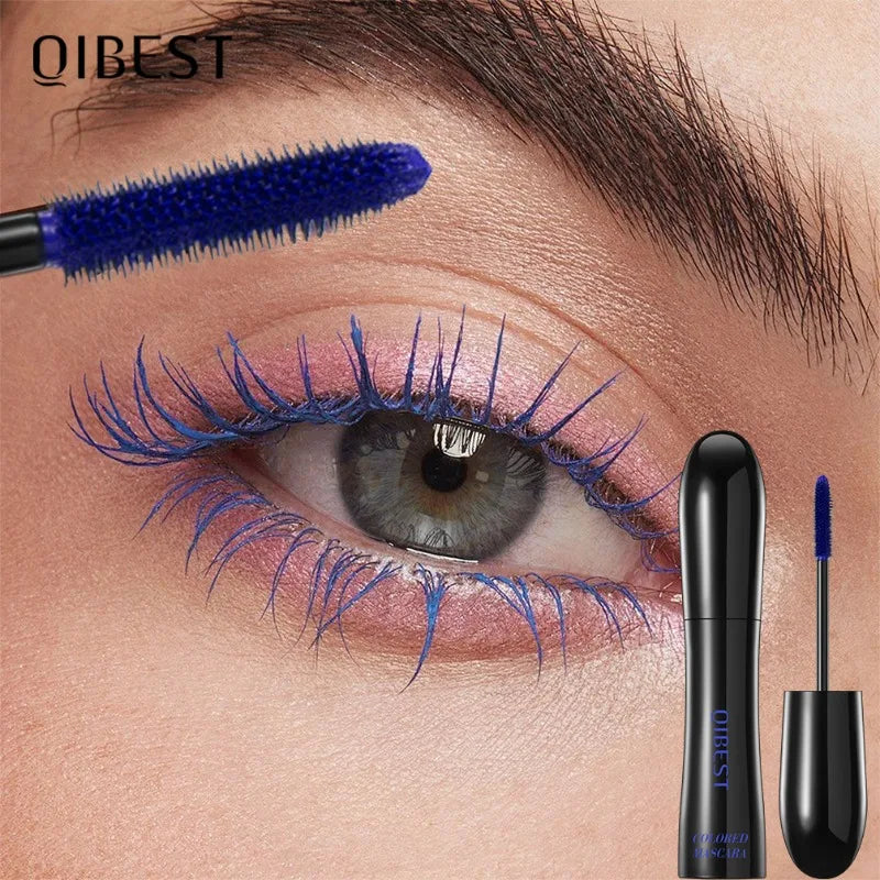 Qme 6-Color Waterproof Volumizing Lengthening Mascara Set Colored Mascara Qme