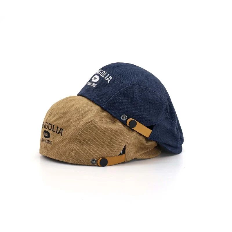 Stretchable Cotton Beret – Adjustable Spring Summer Hat Adjustable Beret Hat Qme