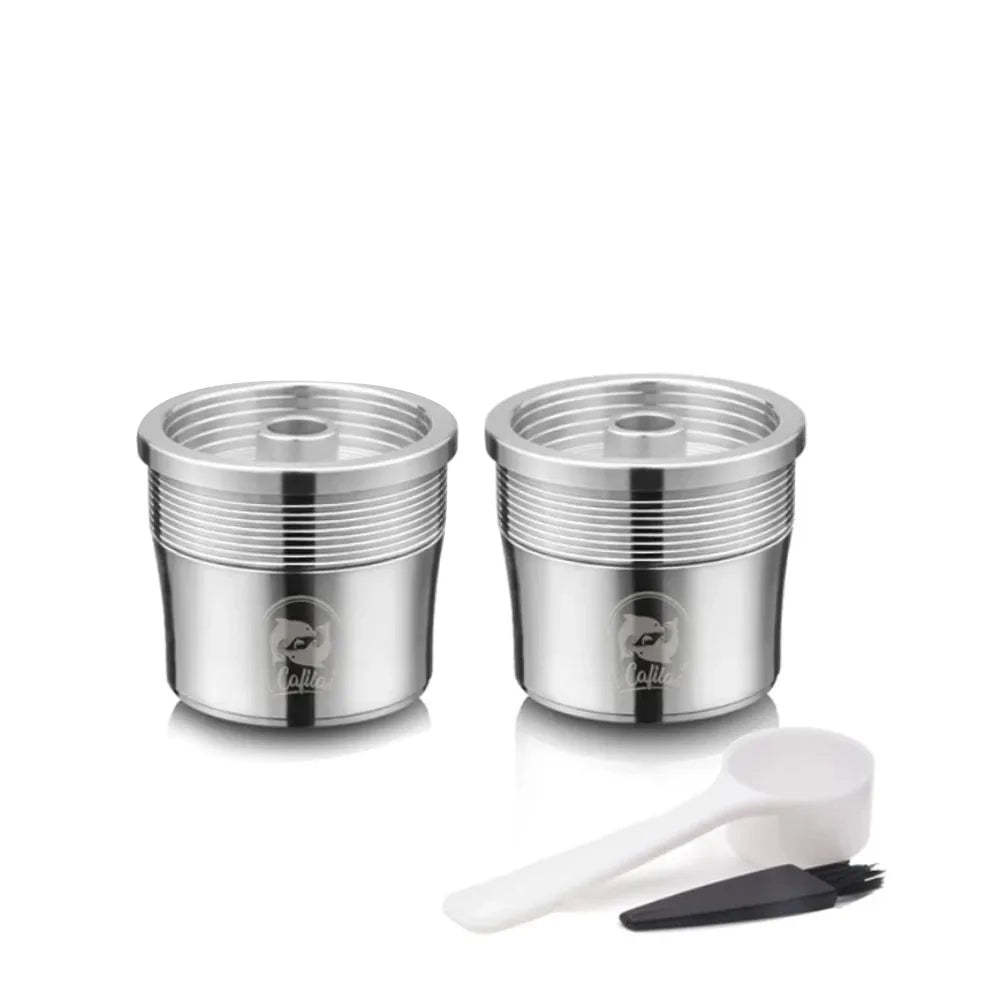 Reusable Stainless Steel Coffee Capsules for Illy X7.1 X8 X9 Refillable Coffee Pods Qst 2 Capsule