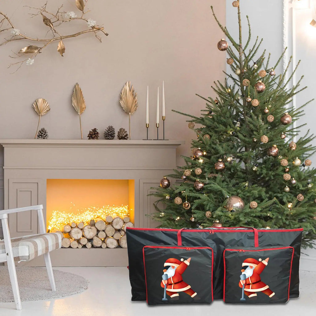 Waterproof Christmas Tree & Wreath Storage Bag Organizer Holiday Storage Bag Qme