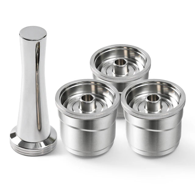 Reusable Stainless Steel Espresso Pod for Illy Y3 X7 Y5 Reusable Coffee Capsule Qst 3podsT