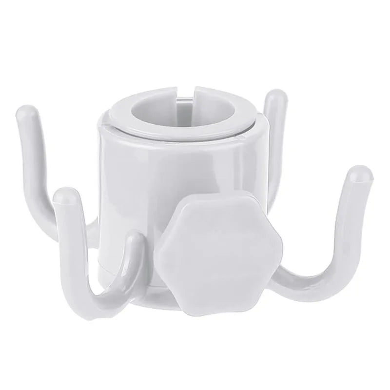 4-Prong Beach Umbrella Hook – Hang Towels, Bags & Gear Beach Umbrella Hook Qme White