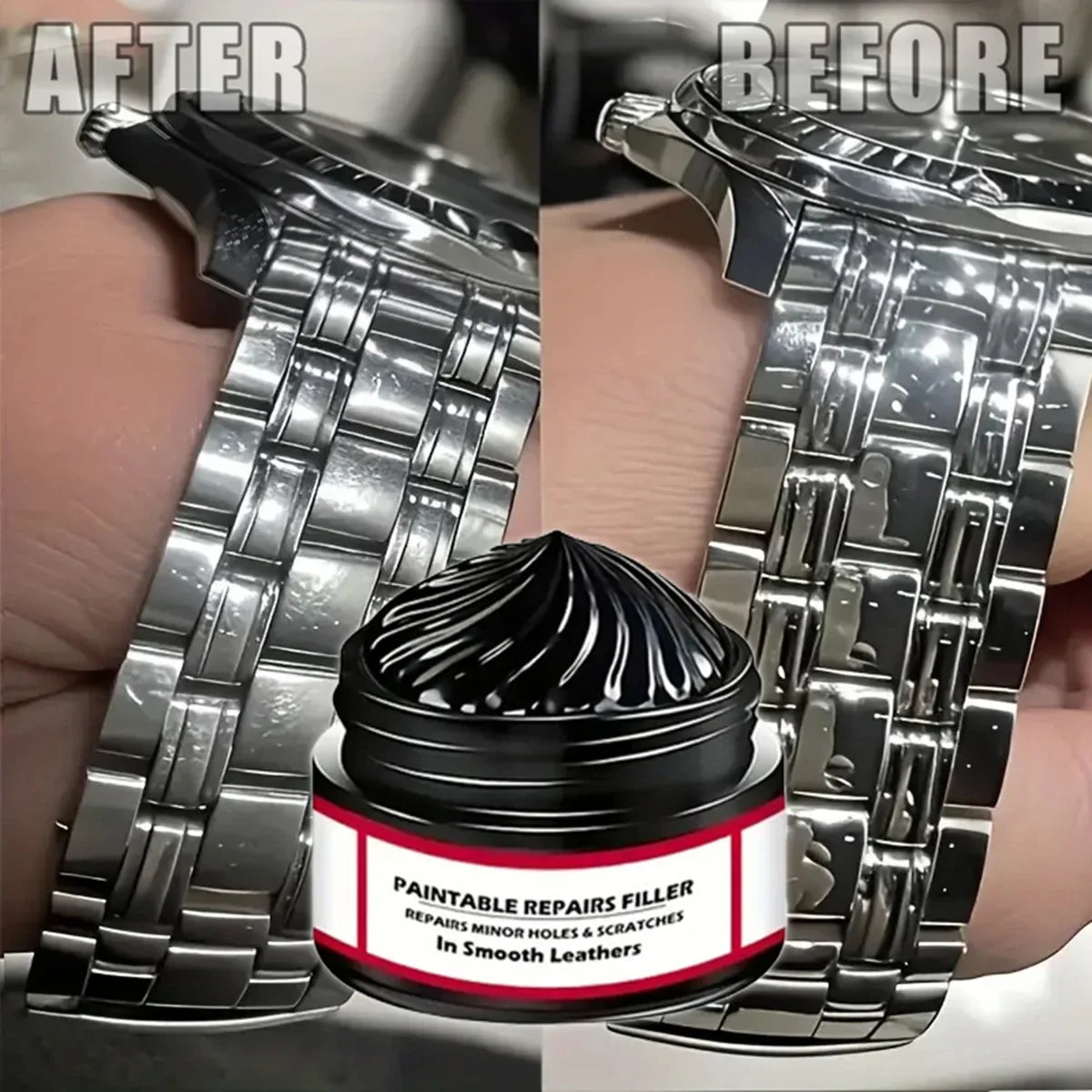 Watch Metal Polishing Paste – Gold & Silver Scratch Repair Metal Polishing Paste Qme