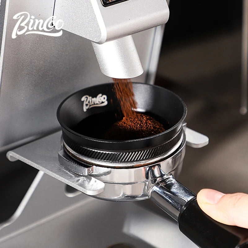 Bincoo Magnetic Portafilter Dosing Ring – Anti-Spill Espresso Tool Portafilter Dosing Ring Qst