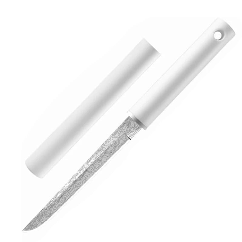 PLYS Fixed Blade Fruit Peeling Knife with Sheath – 1 or 2 Pcs Fixed Blade Knife Qst Style B