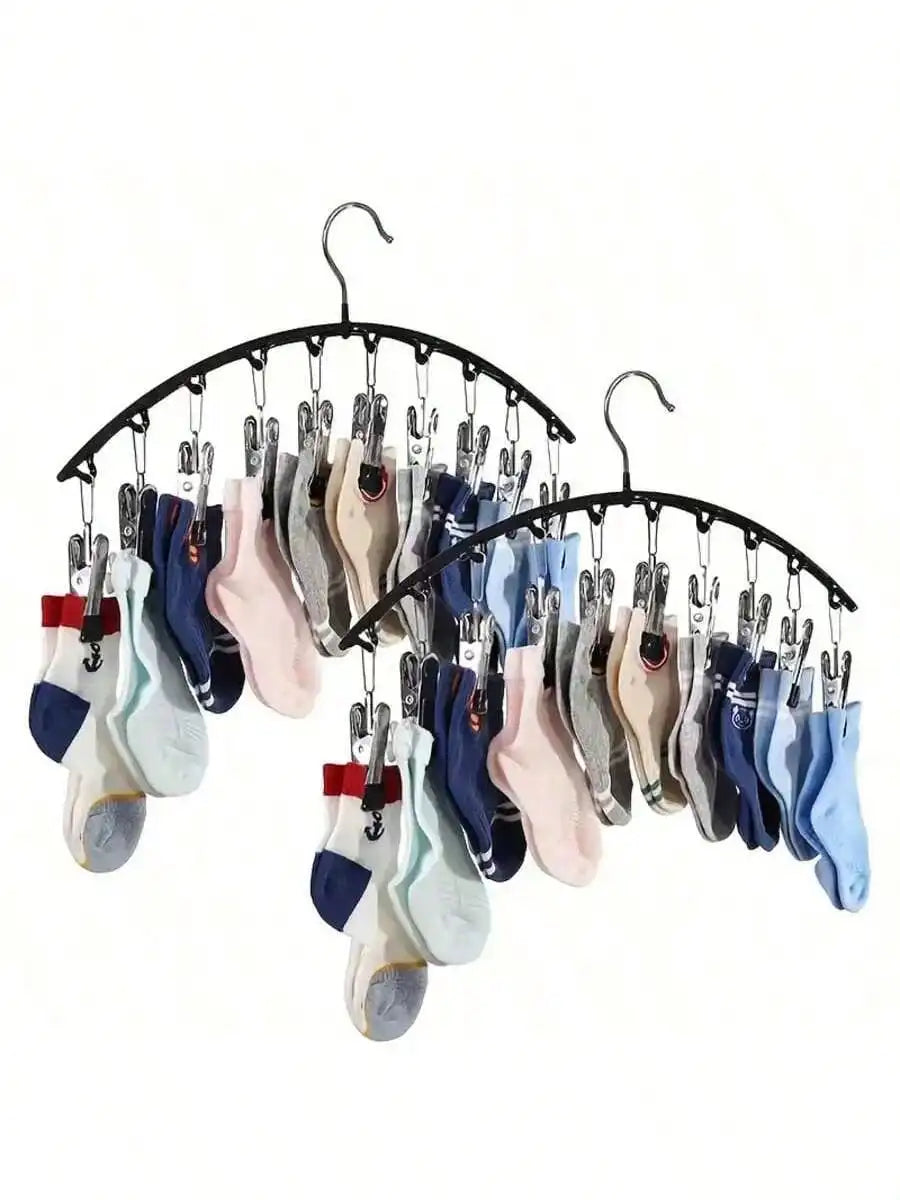 Space-Saving Multifunctional Clip Hanger – Wet & Dry Clothes Clothes Hanger Qme