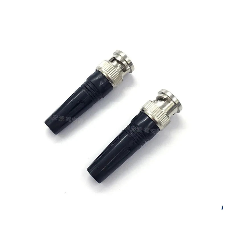 BNC Male Twist-On Connector for RG59 Coaxial CCTV Cable Coaxial Cable Connector Qme