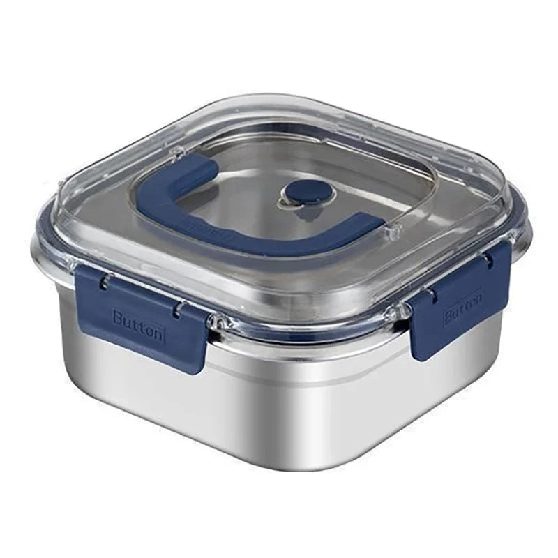 Stainless Steel Bento Box with Lid – Portable Lunch Container Stainless Steel Bento Box Qme Default Title