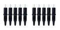 Tattoo Cartridge Needle Drawing Pen – Multi-Color Ballpoint Drawing Art Pen Qme 10 Black