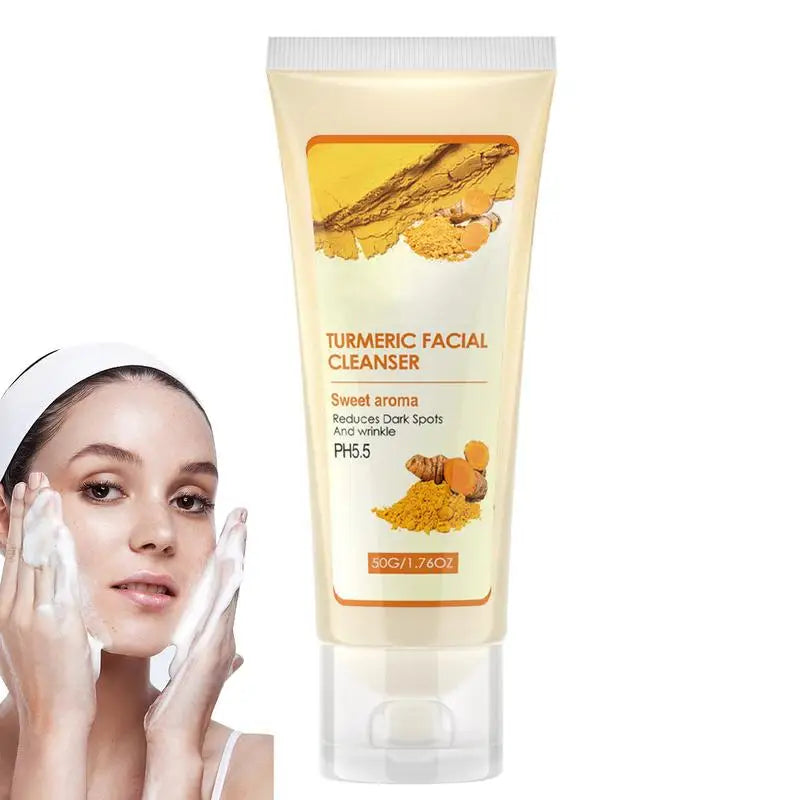 Turmeric Face Cleanser Scrub Soap – Brighten & Clarify Facial Scrub Soap Qme