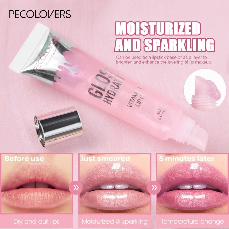 Hydrating Lip Gloss Liner Pen – 3D Precision, Non-Sticky Lip Gloss Liner Qme