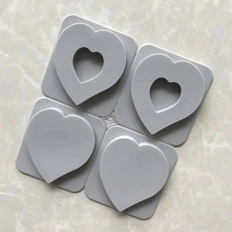 Silicone Molds for Soap, Plaster & Aromatherapy – DIY Heart Set Silicone Craft Mold Qme