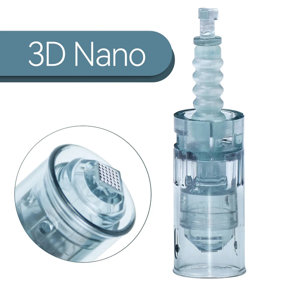 Dr. Pen M8 & M7S Cartridge Needles – Nano 3D 5D Sealed Tips Microneedling Cartridge Qst