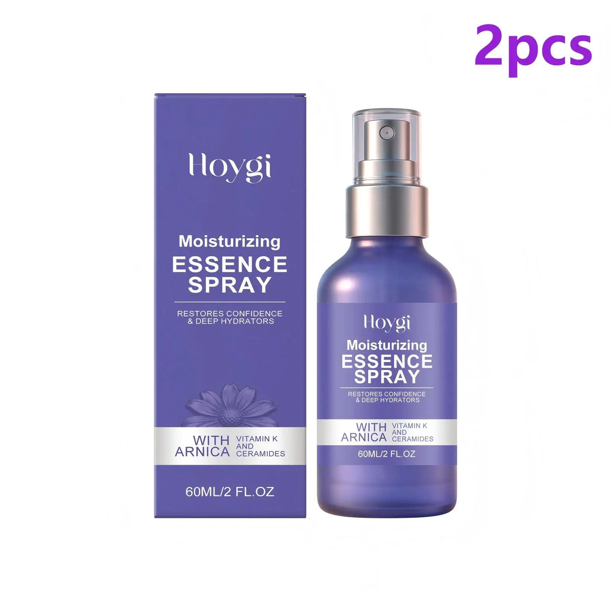 Hoygi Ceramide Arnica Face Mist – Deep Hydration Spray Facial Essence Mist Qst 2pcs