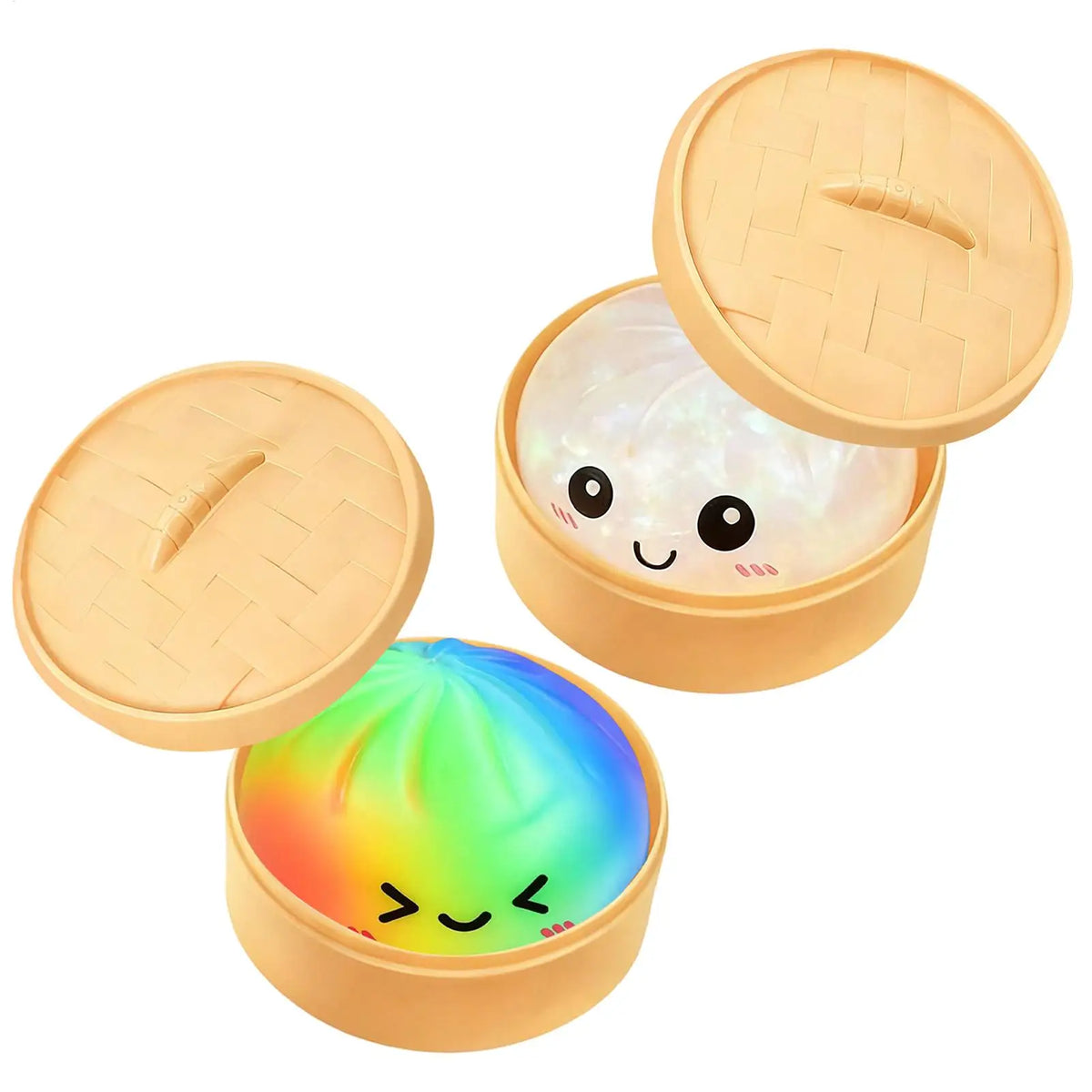 Squeeze Dumpling Toy – Fun Squishy Gift for Kids & Adults Novelty Squeeze Toy Qme