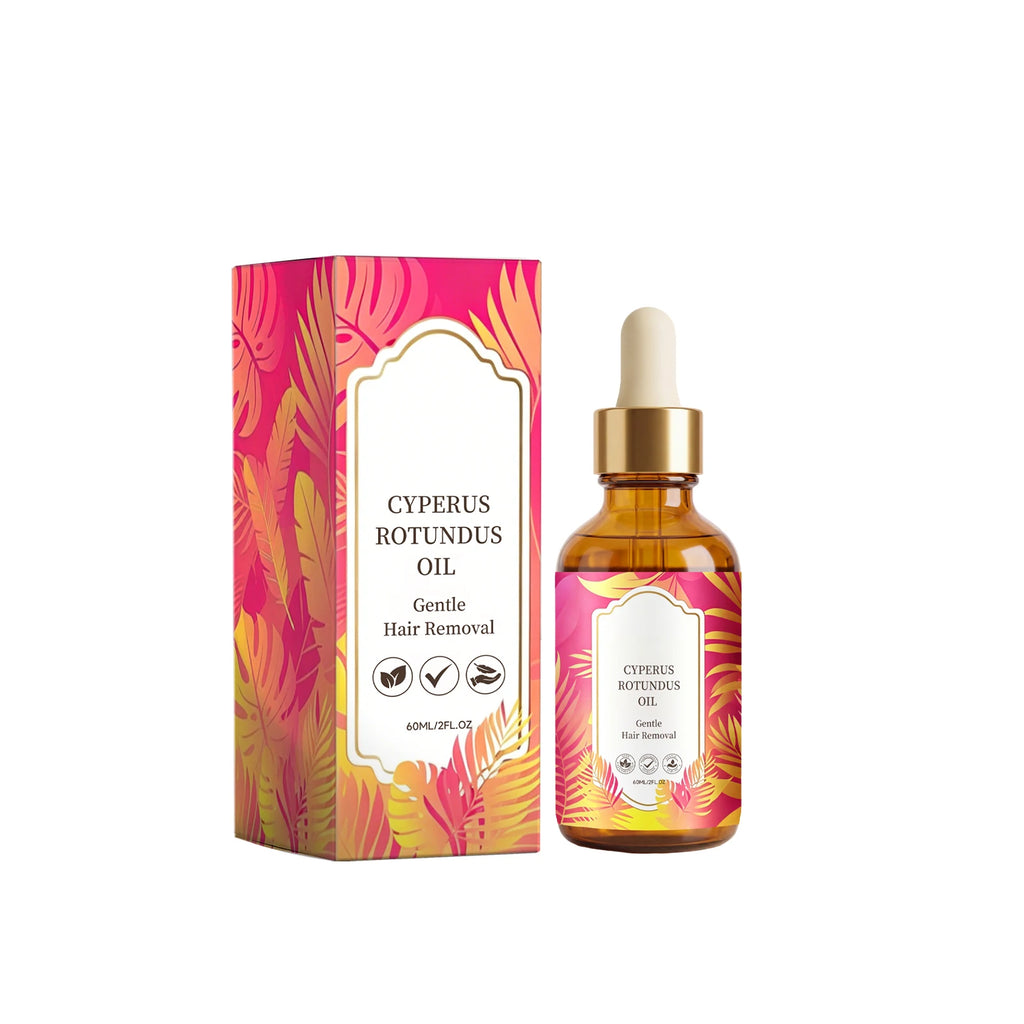 Cyperus Rotundus Hair Growth Inhibitor Oil 60ml Body Care Hair Growth Inhibitor Oil Qst 60ml boxed