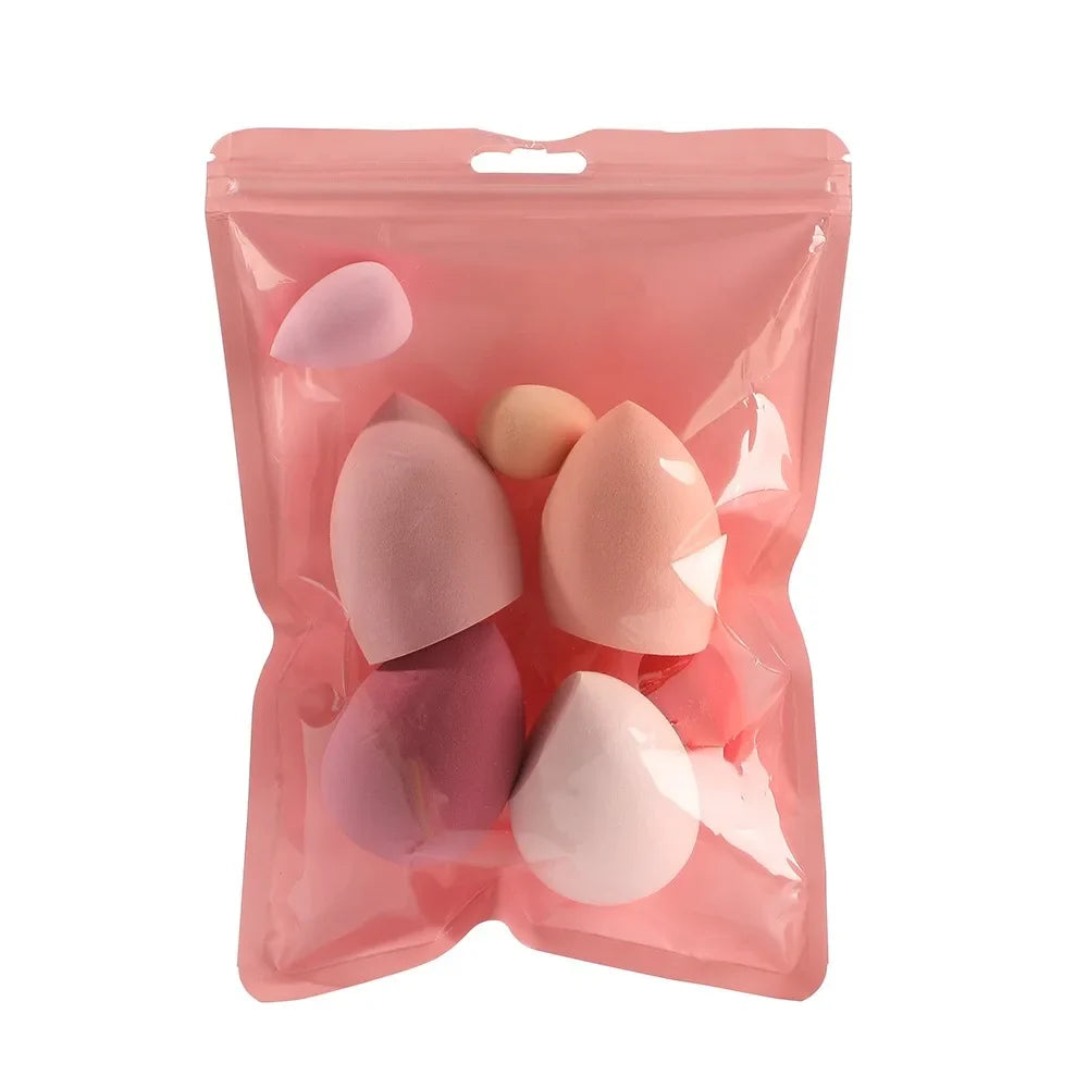 7-Pc Makeup Sponge Blender Beauty Egg Foundation Puff | Qme Makeup Blender Sponge Qme