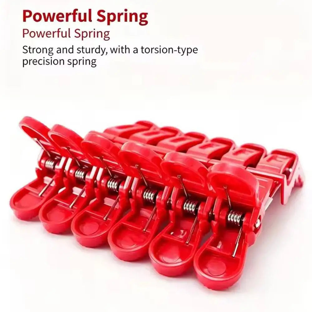 Alligator Hair Sectioning Clips – Pro Styling Clamps, 9 Colors Hair Sectioning Clips Qme