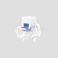 TTC RGB King Sacred Heart Magnetic Switches – Linear Lubed Magnetic Keyboard Switches Qme 110pcs