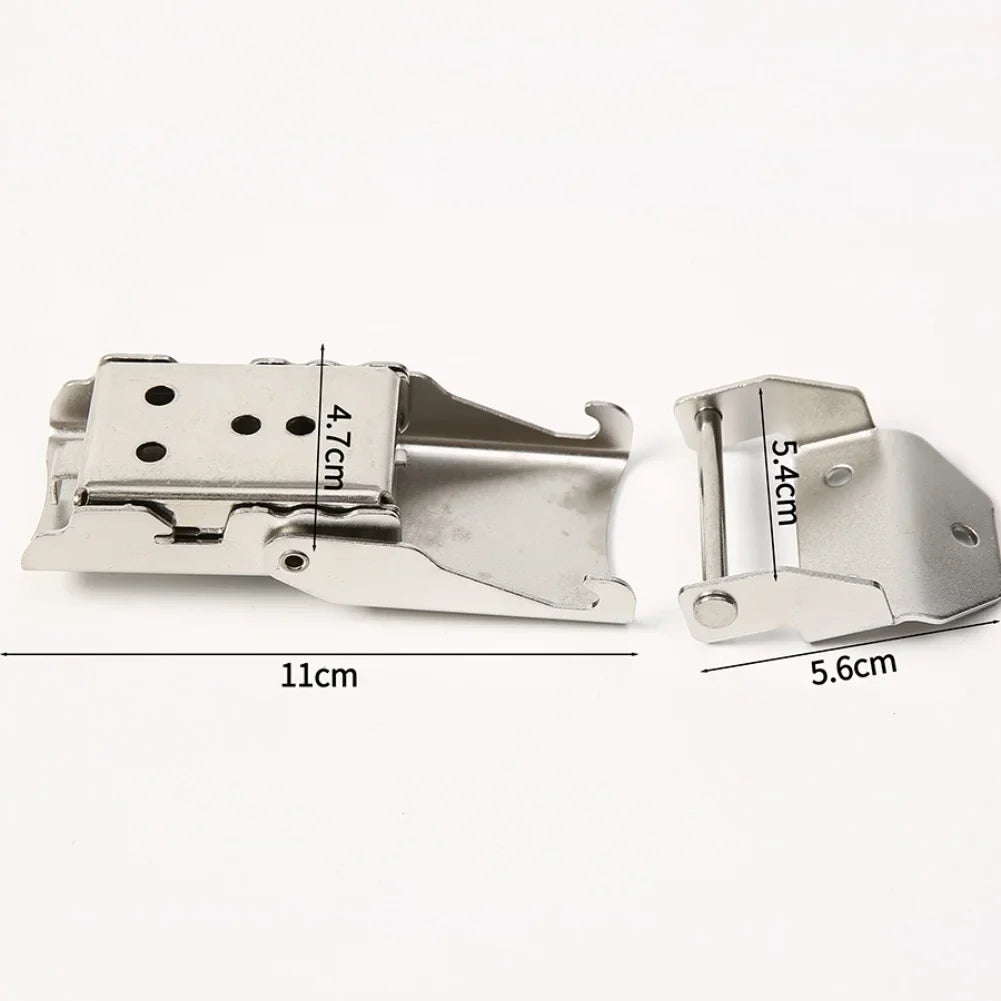 Stainless Steel Detachable Buckle Lock for Motorcycle Trunk Motorcycle Trunk Lock Qme