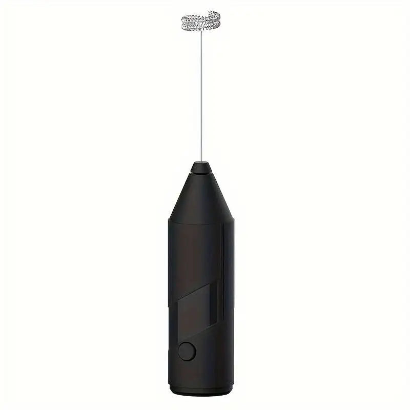 Handheld Electric Milk Frother & Egg Beater | Mini Battery Powered Handheld Milk Frother Qme Black
