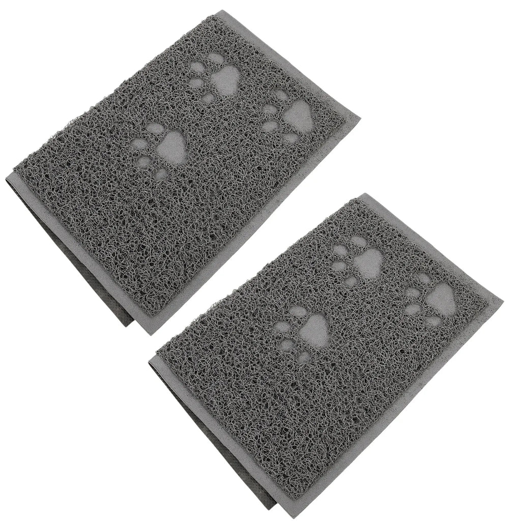 Non-Slip PVC Cat Litter Mat – Adorable Litter Box Mat Cat Litter Mat Qme Default Title
