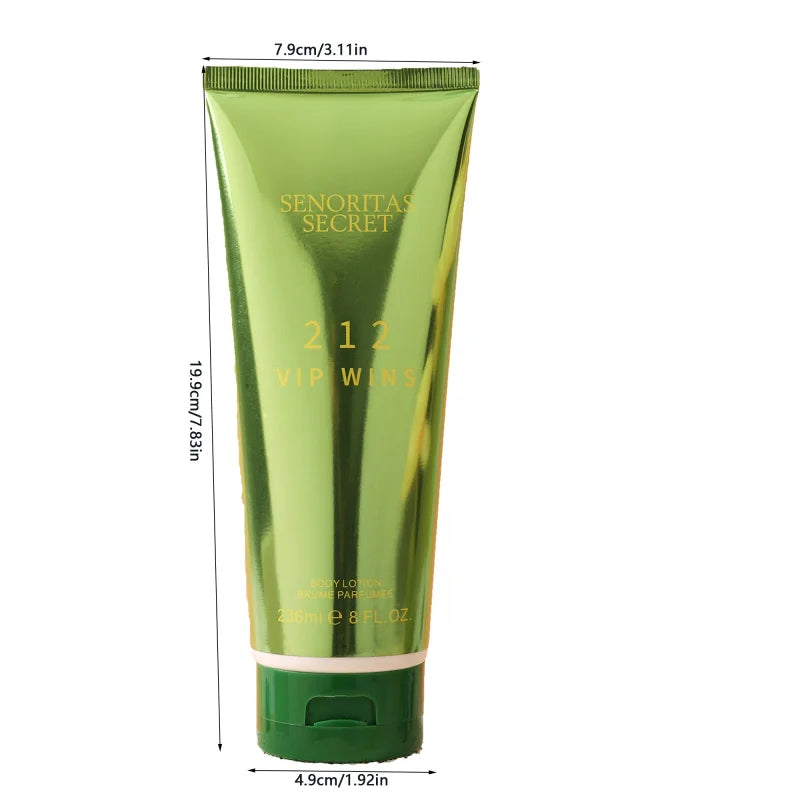 ROUSHUN 236ml Fragrance Body Lotion – Non-Greasy Moisturizer Body Lotion Qst