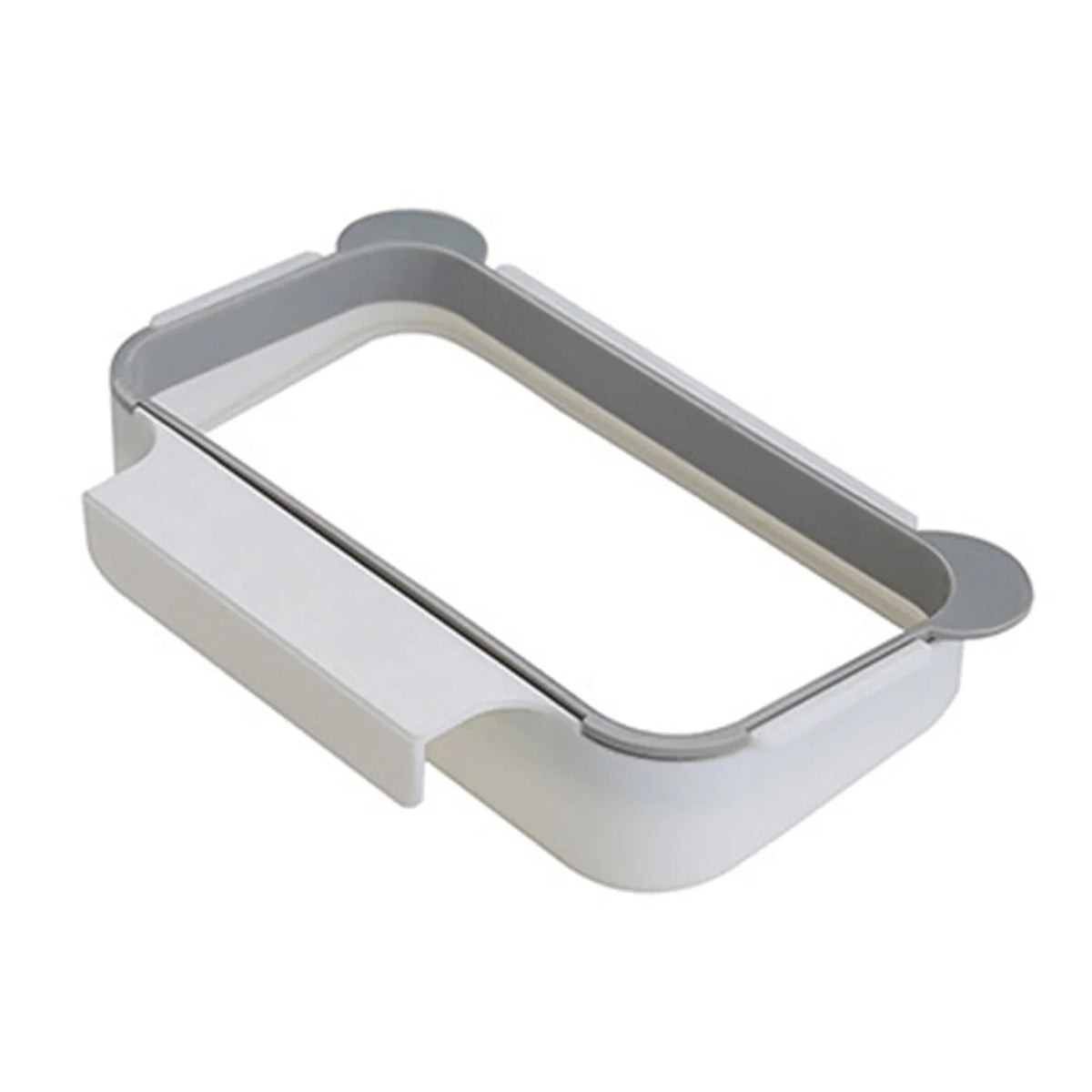 Hanging Trash Bag Holder Rack for Kitchen Cabinet Door Cabinet Door Organizer Qme Light Grey