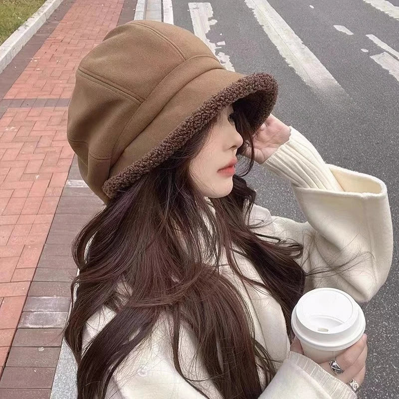 Winter Fleece Fisherman Hat – Versatile 3-in-1 Head Wrap Winter Fleece Hat Qme